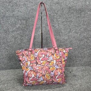 Sakroots Purse Butterfly Floral Satchel Shoulder Bag Canvas Cottagecore